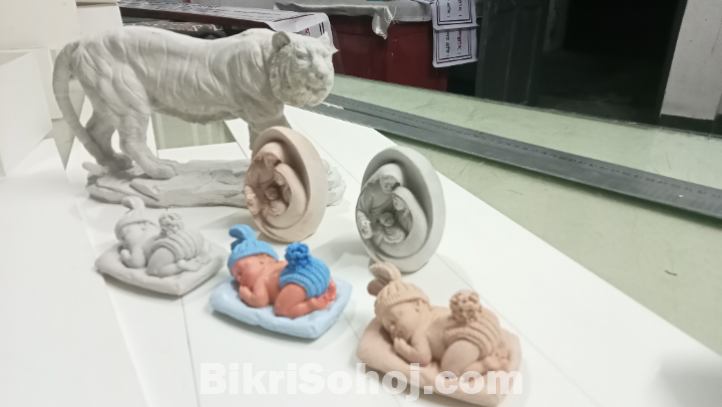 Plaster of Paris sculpture